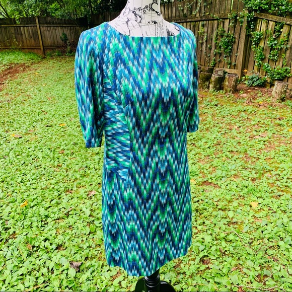 MILLY Carina Stretch Cotton Sheath Dress - Picture 3 of 15